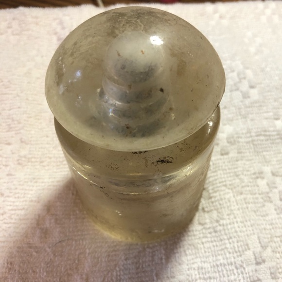 Antique Pyrex glass insulator clear 41 Hemingway Pyrex AP - Picture 8 of 8